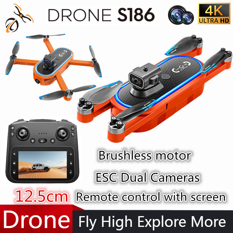 Drone Camera Hd - 2025 S186 Drone Professionele 4K HD