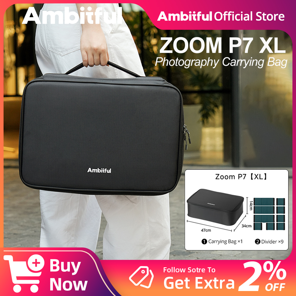 Drone Camera Lens - Ambitful ZOOM P7II XL Fotografie Opbergtas