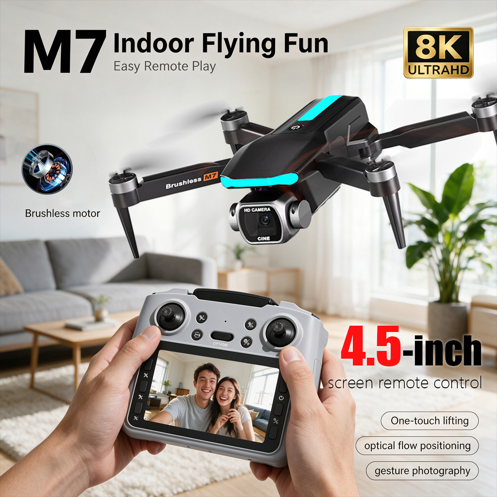 Drone Camera Professional - Nieuwe M7 RC Drone Professionele 8K