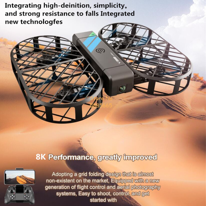8K HD-camera 360° °   Bescherm - Drone Camera Hd recensie en prijs