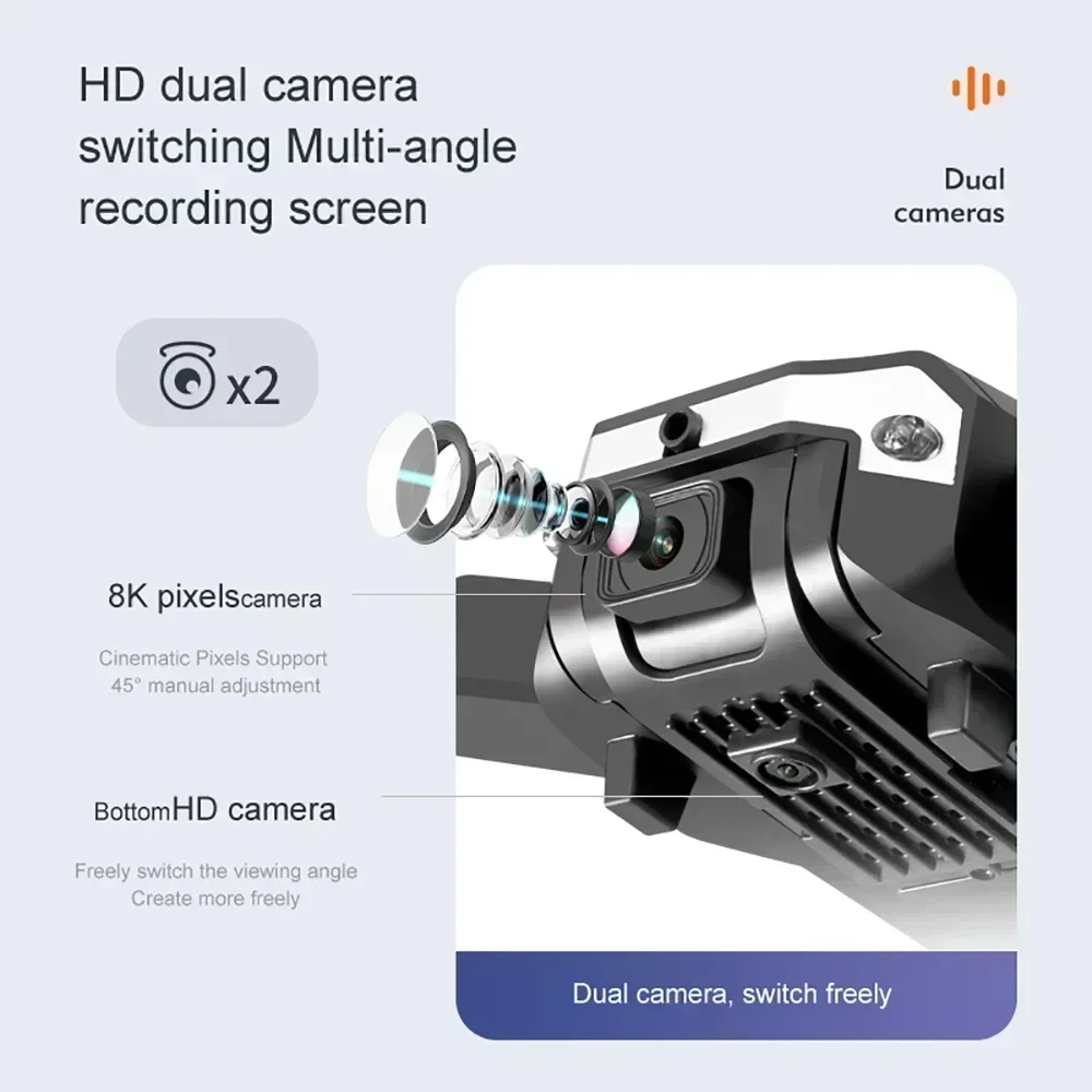 G6 Pro Drone met 8K Dubbele Ca - Drone Camera Mount recensie en prijs